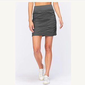 XCVI The Trace Skirt - Gray- Size Medium